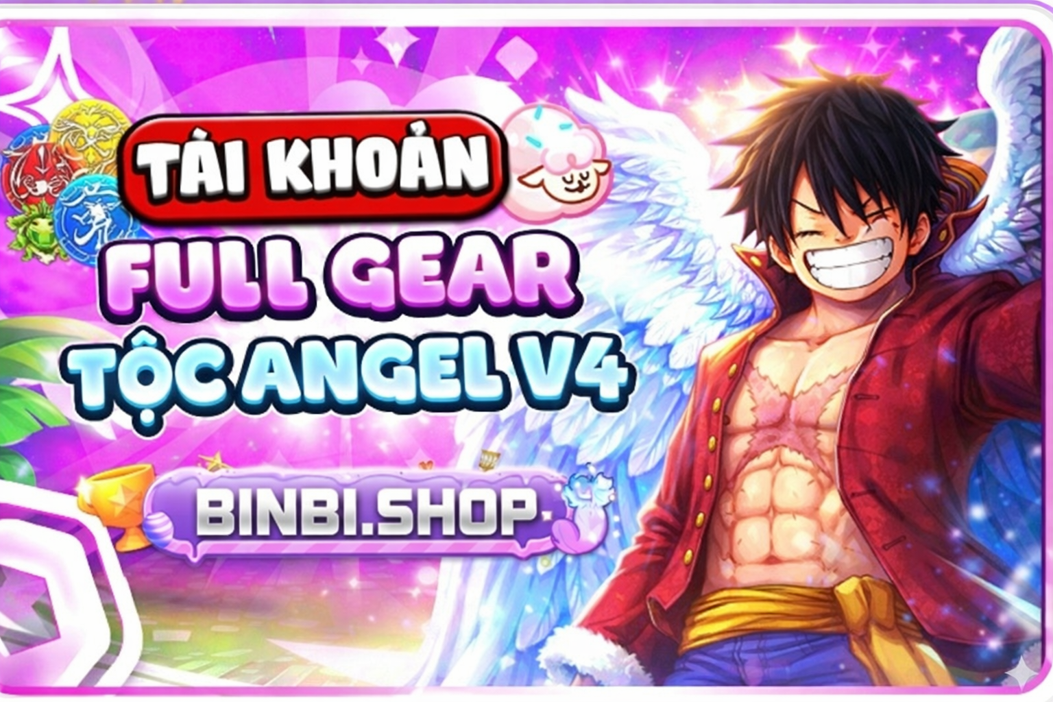 ACC RADOM TỘC ANGEL V4 FULL GEAR