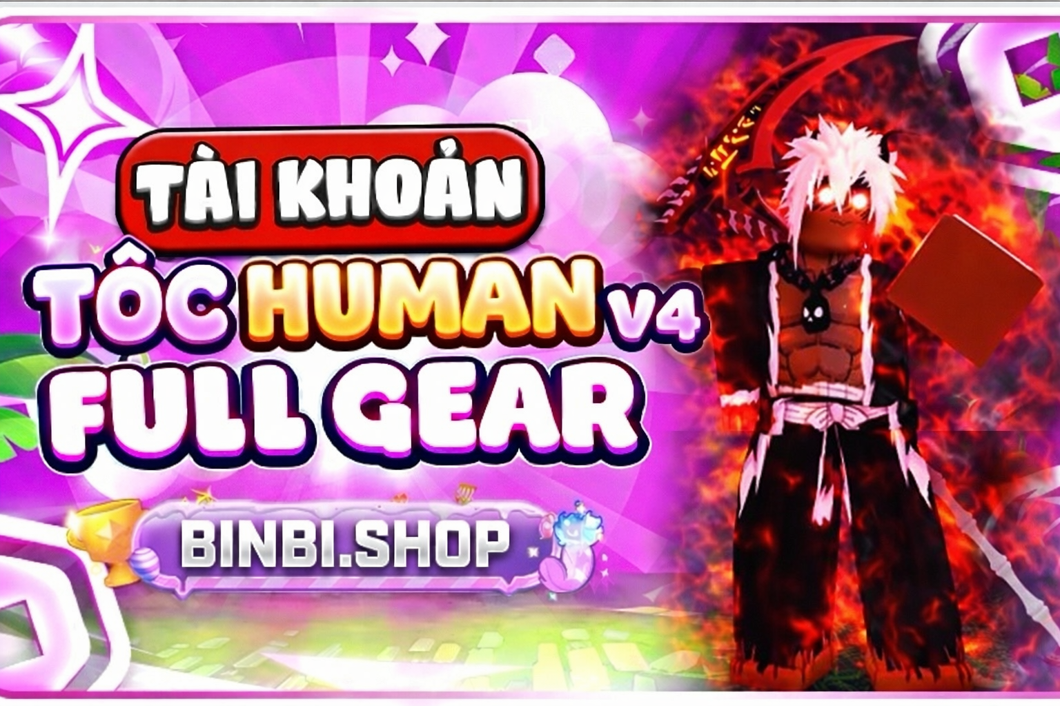 ACC RANDOM TỘC SKY V4 FULLGEAR